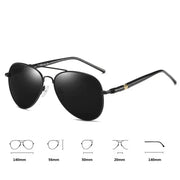 Luxury Aviator Polarized Sunglasses