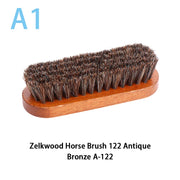 Leather Shoe Care Brush - Horsehair Polishing