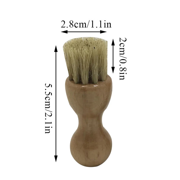 Multifunctional Hog Bristle Brush