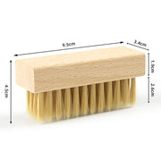 Wood Handle Pig Bristles Shoe Brush