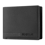 Men's Minimalist Ultra-Thin Wallet - Multi-Slot Leather Design