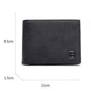 Men's Wallet Compact Leather