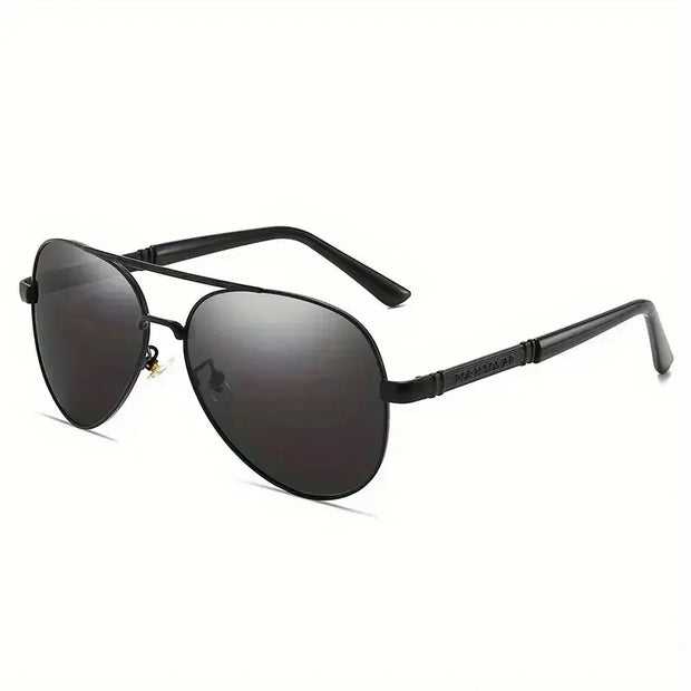 Men's Polarized Metal Frame Sunglasses