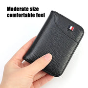 Super Slim Leather Credit Card Holder