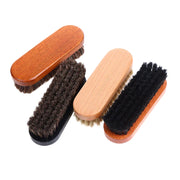 Leather Shoe Care Brush - Horsehair Polishing