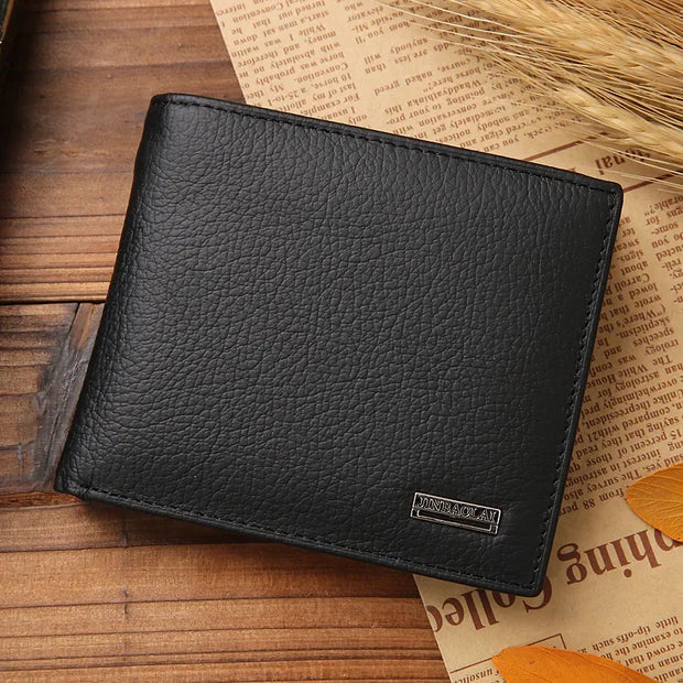 Premium Men's Leather Bifold Wallet