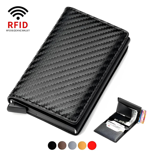 Men's Smart Mini Wallet Aluminum Alloy