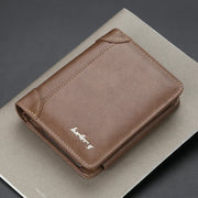 Men's Wallet - Stylish Zipper Design