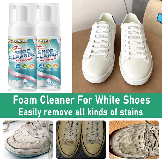 Cubicseven 150ML Shoe Whitener Foam