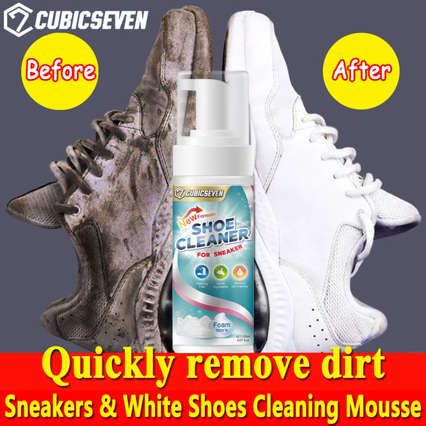 Cubicseven 150ML Shoe Whitener Foam