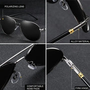 Luxury Aviator Polarized Sunglasses