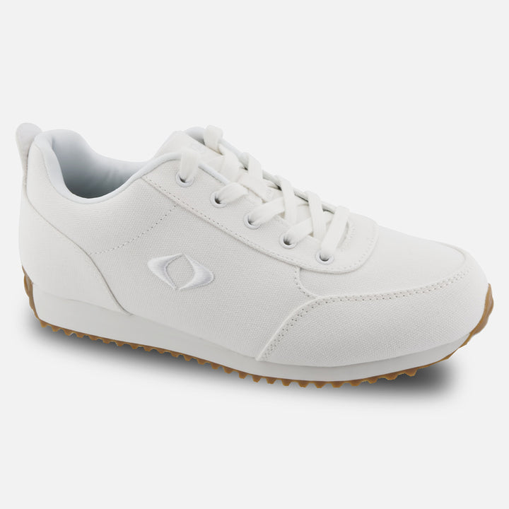 Women's Balmoral Lace Up Canvas - White