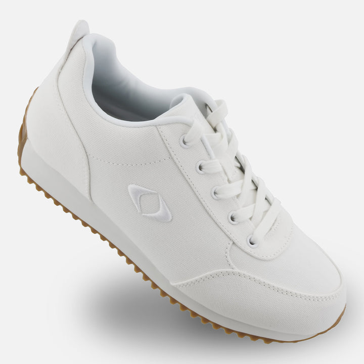 Women's Balmoral Lace Up Canvas - White