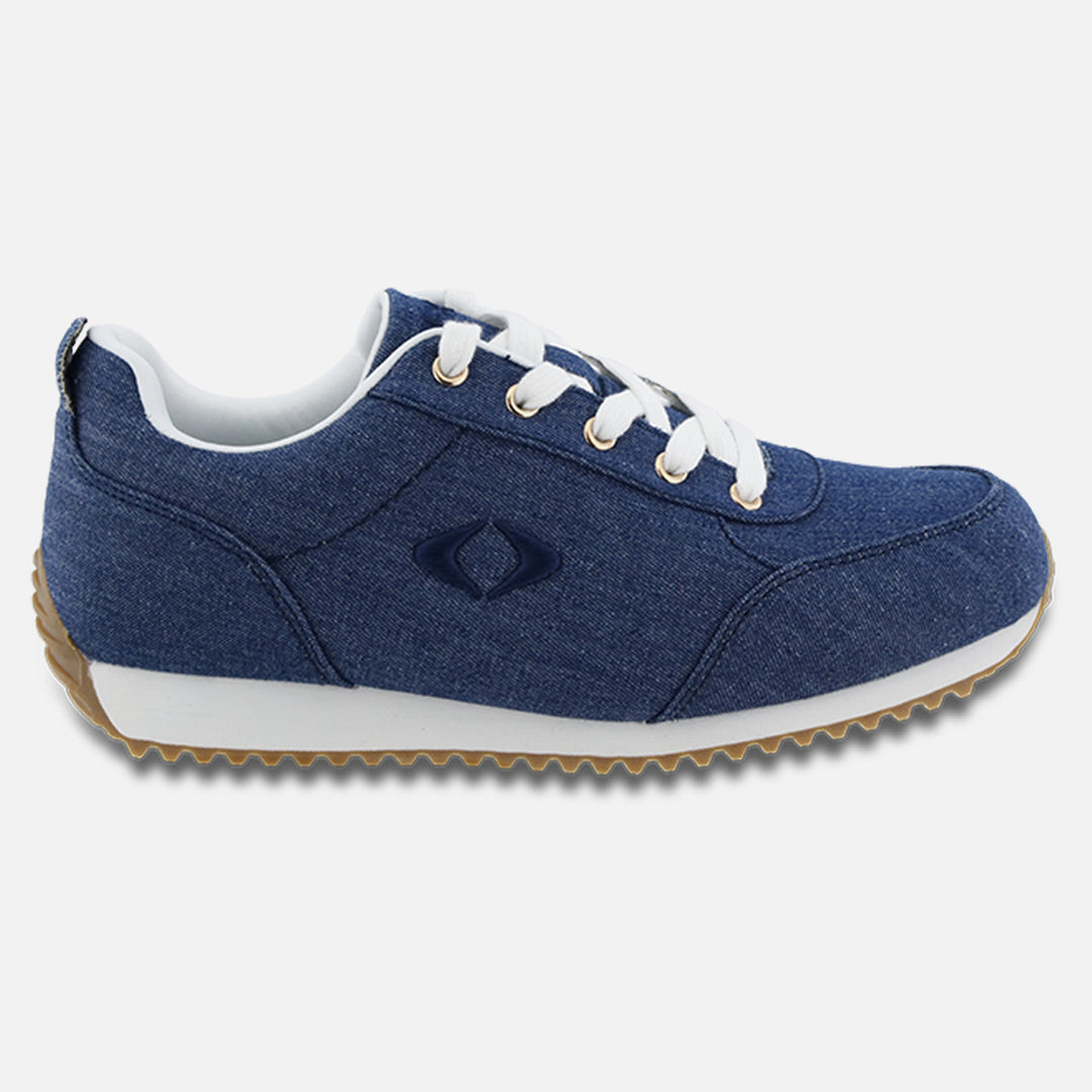 Women's Balmoral Lace Up Canvas - Navy