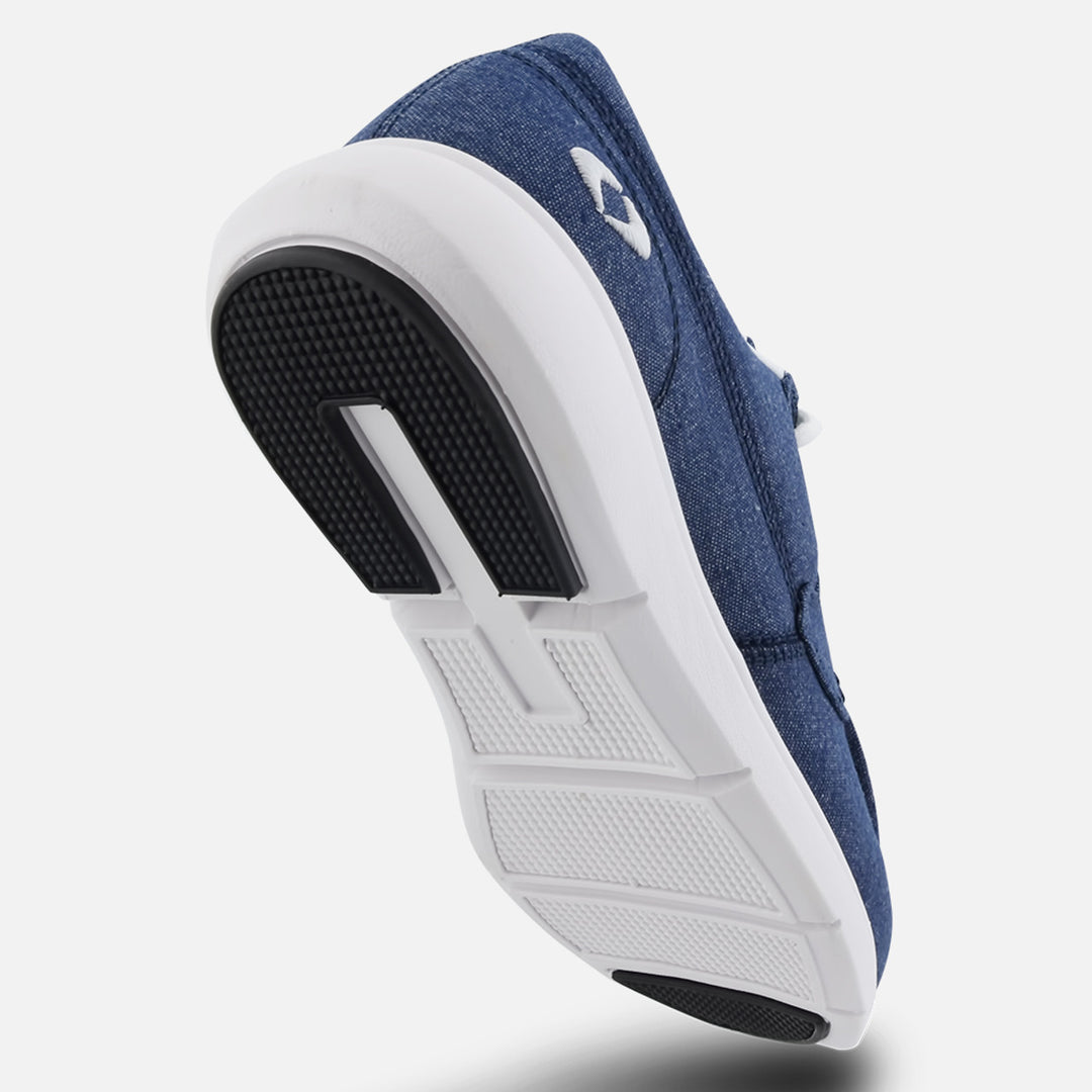 Women's Blutcher Canvas Zip - Navy