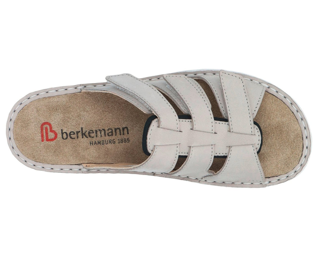 SENTA Grey Nubuck Leather