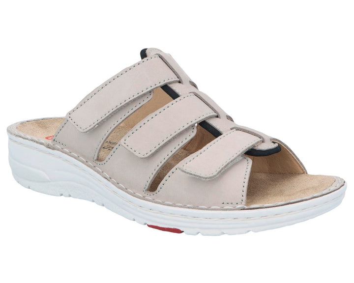 SENTA Grey Nubuck Leather