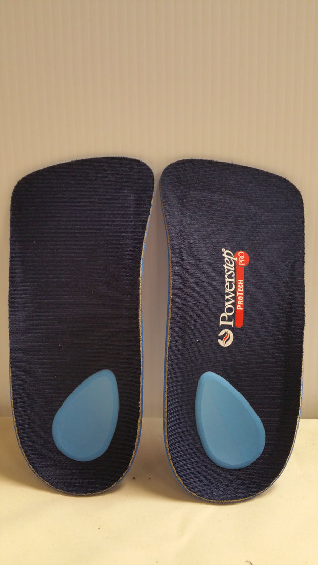 Powerstep Protech - 3/4 Length Orthotic Insole Shoe Inserts 