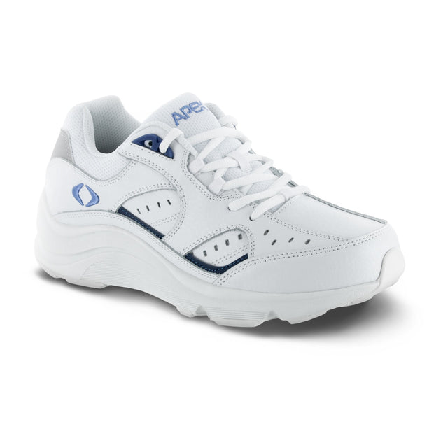 WOMEN'S LACE WALKER - V-LAST - WHITE/PERIWINKLE - V854