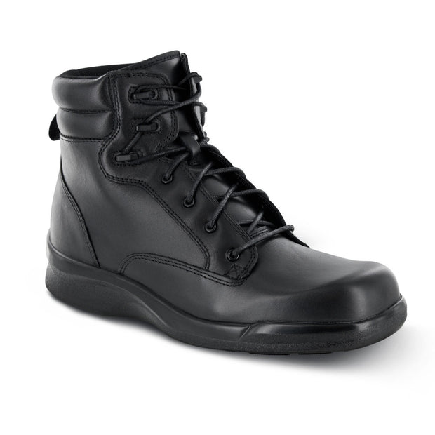 BIOMECHANICAL LACE-UP WORK BOOT - BLACK - B4500