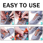 Sports Elastic Shoe Laces - No tie