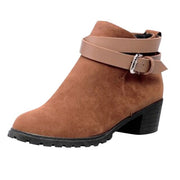 Women's Short Ankle Boots Casual Snow Warm Boots