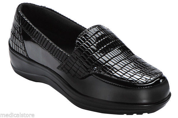 Chelsea - Crocodilia - Orthofeet - Croc - Slip on Loafer - Diabetic Shoes - 819