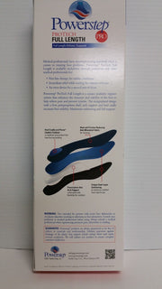 Powerstep Protech Full Length Orthotic Insoles Shoe Inserts