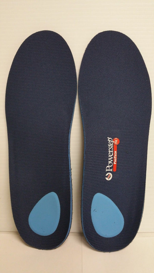 Powerstep Protech Full Length Orthotic Insoles Shoe Inserts