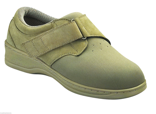 Wichita Brown Tan Velcro - Orthofeet -  Casual - Lyrica Diabetic Shoes  - 824